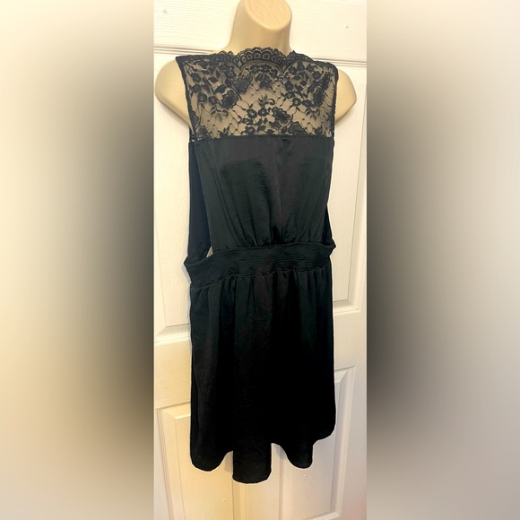 ECU  free people, lace and polyester black dress - Picture 1 of 6